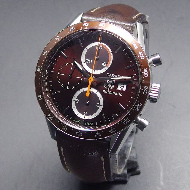 TAG Heuer(タグホイヤー)の国内正規品 タグホイヤー カレラ カレラ キャリバー16 クロノグラフ CV20 メンズの時計(腕時計(アナログ))の商品写真