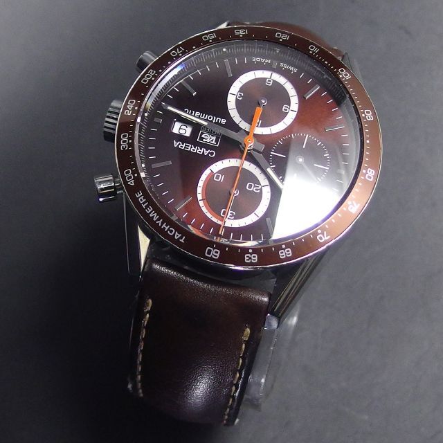 TAG Heuer(タグホイヤー)の国内正規品 タグホイヤー カレラ カレラ キャリバー16 クロノグラフ CV20 メンズの時計(腕時計(アナログ))の商品写真