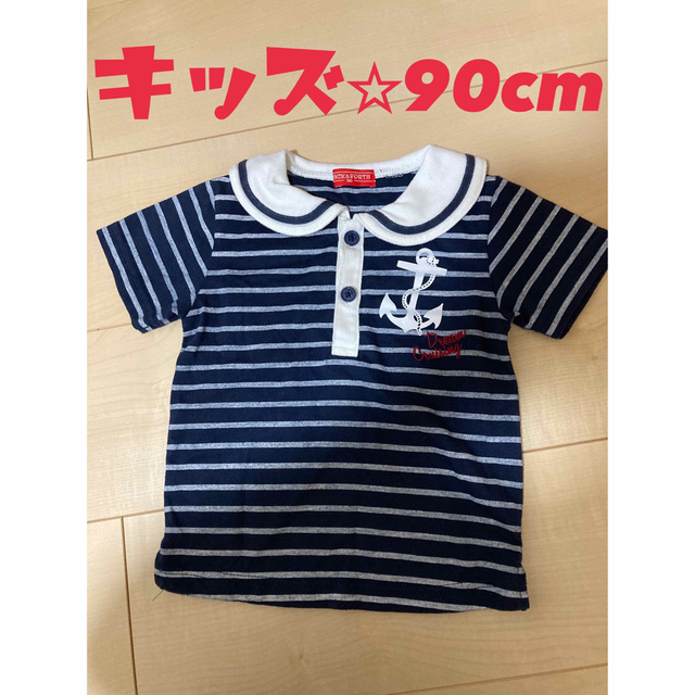 キッズ　半袖Ｔシャツ　90cm キッズ/ベビー/マタニティのキッズ服女の子用(90cm~)(Tシャツ/カットソー)の商品写真