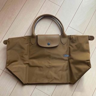 ロンシャン(LONGCHAMP)のLONGCHAMP カーキトートバッグ(トートバッグ)