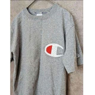 チャンピオン(Champion)の【送料無料レディース】ChampionチャンピオンビッグロゴTシャツ　グレー(Tシャツ(半袖/袖なし))