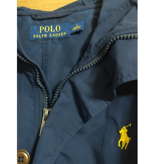 POLO（RALPH LAUREN）(ポロ)のフード付きナイロンパーカー ネイビー メンズのトップス(パーカー)の商品写真