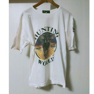 新品 HUNTING WORLD  ハンティングワールド ロゴ Tシャツ M