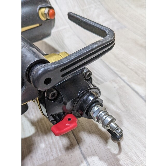 品  日立工機  高圧ロール釘打機 NV90HR  90mm  ケース付き