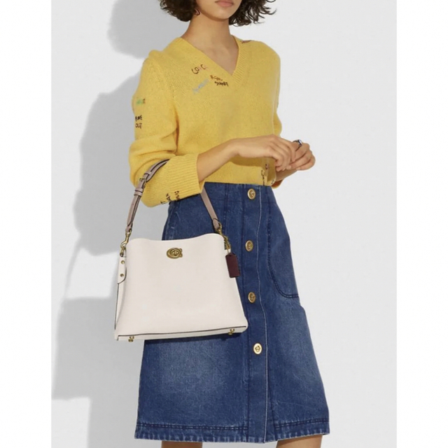 ☆COACH☆人気商品！WillowShoulderBag/Colorblock