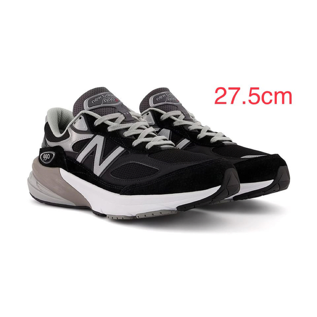 NEW BALANCE M990 v6 BK SIZE:9.5 27.5cm