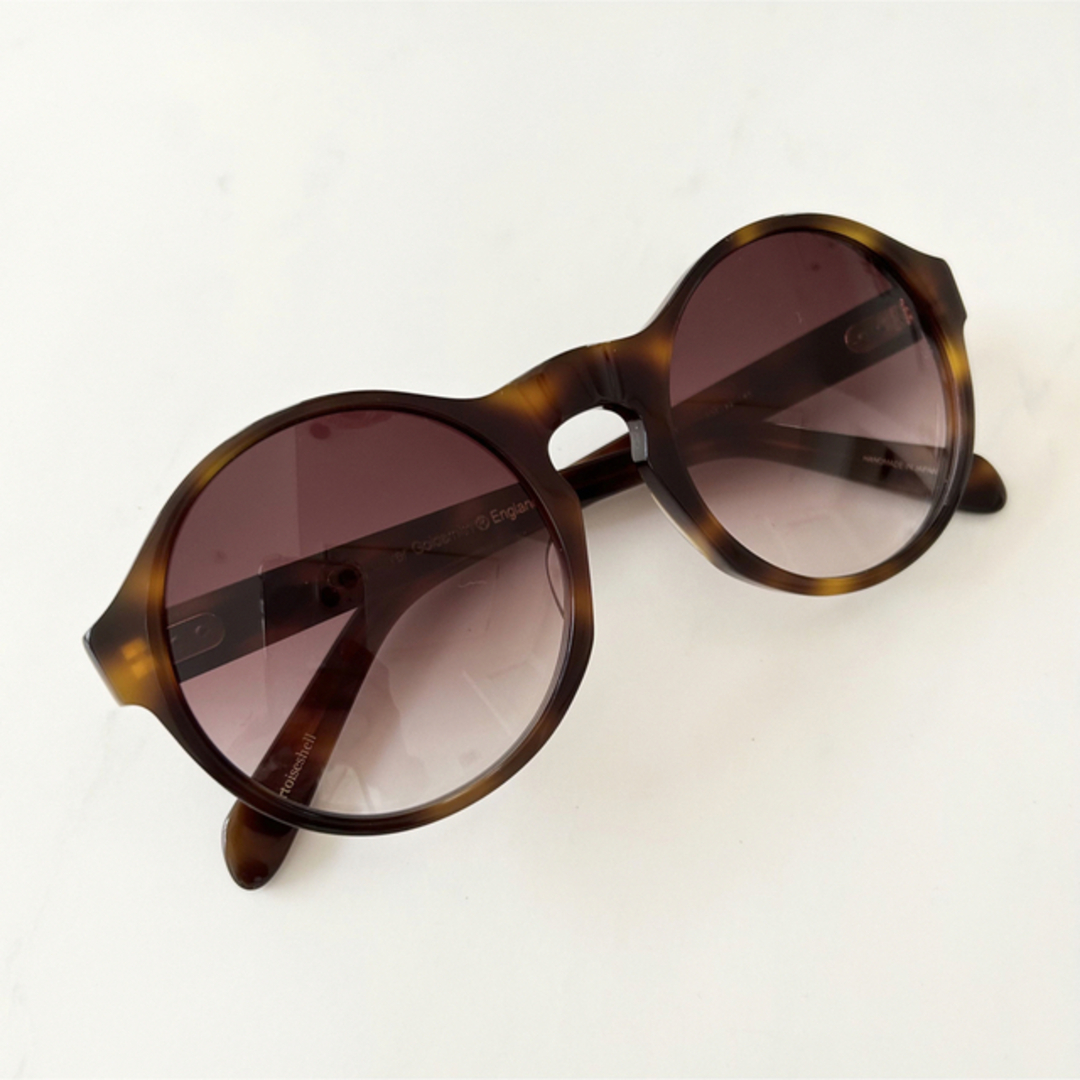 Oliver Goldsmith❤️ラウンドサングラス❤️ベッコウ風