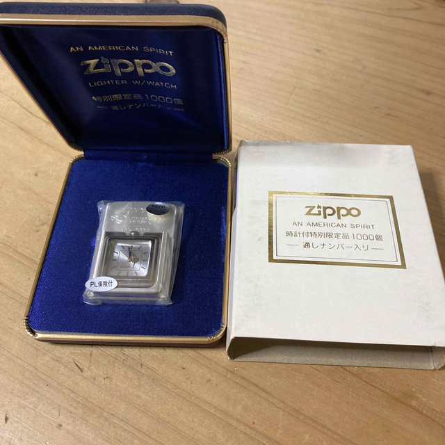 通販割引クーポン 未開封!!zippo ジッポー WINDY タイムライト 時計