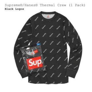 シュプリーム(Supreme)のSupreme シュプリーム ヘインズ ロゴ サーマル ロングスリーブTシャツ(Tシャツ/カットソー(七分/長袖))