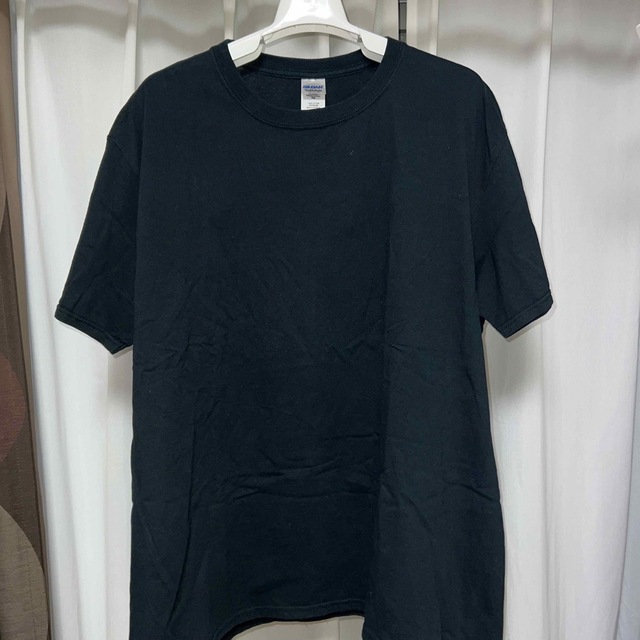 GILDAN(ギルタン)の【GILDAN】黒半袖Tシャツ 無地 メンズのトップス(Tシャツ/カットソー(半袖/袖なし))の商品写真