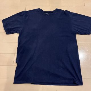 ヘインズ(Hanes)の90sアメリカ古着　Tシャツ カットソー サイズL 無地(Tシャツ/カットソー(半袖/袖なし))