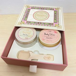 サボン(SABON)のSABON サボン グリーンローズ ボディケアセット(ボディスクラブ)