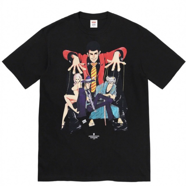 Supreme / Undercover Lupin Tee "Black"