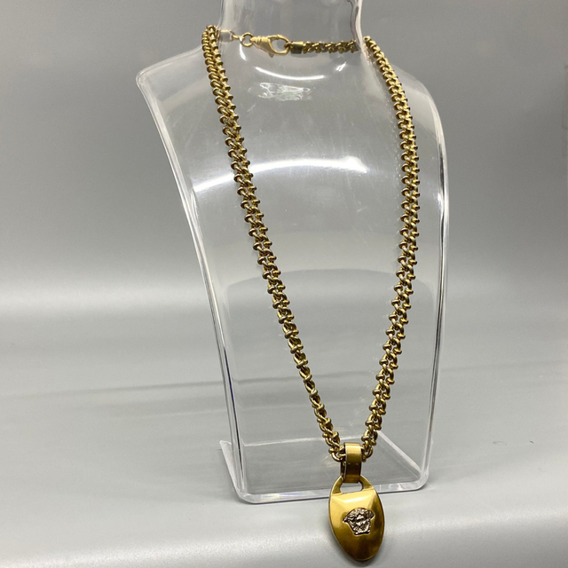 サスケさん専用 Versace ゴールド ネックレス メンズ メドゥーサ 格安