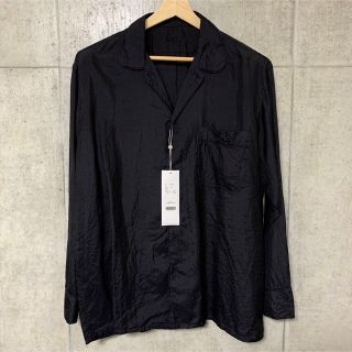 COMOLI - 【COMOLI】22SS シルクパイピングシャツ&シルクドロー