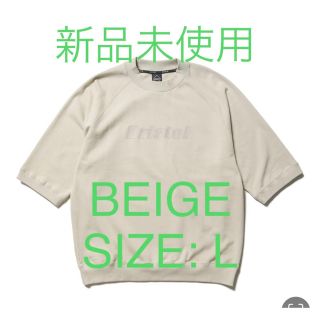 FCRB S/S CREWNECK BAGGY SWEAT BEIGE L