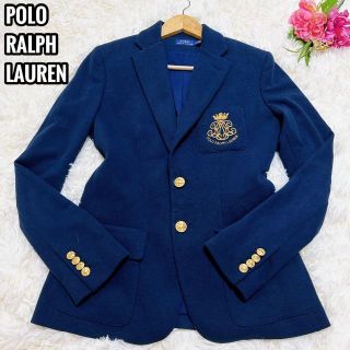 POLO【美品】ラルフローレン コート ジャケット ネイティブ柄 フリル