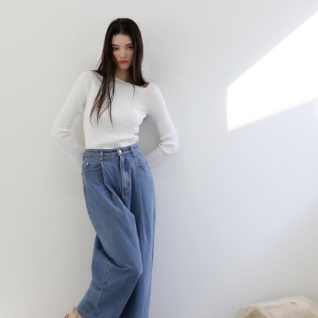 katrin tokyo cup-in asymmetry knit  レディースのトップス(ニット/セーター)の商品写真