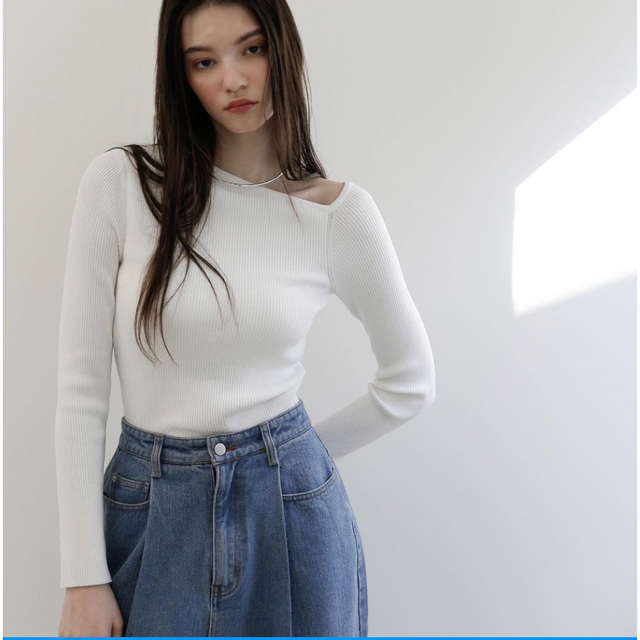 katrin tokyo cup-in asymmetry knit  レディースのトップス(ニット/セーター)の商品写真