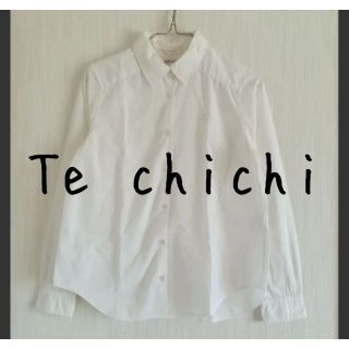 テチチ(Techichi)のTe chichi テチチ レギュラーカラー 白シャツ(シャツ/ブラウス(長袖/七分))