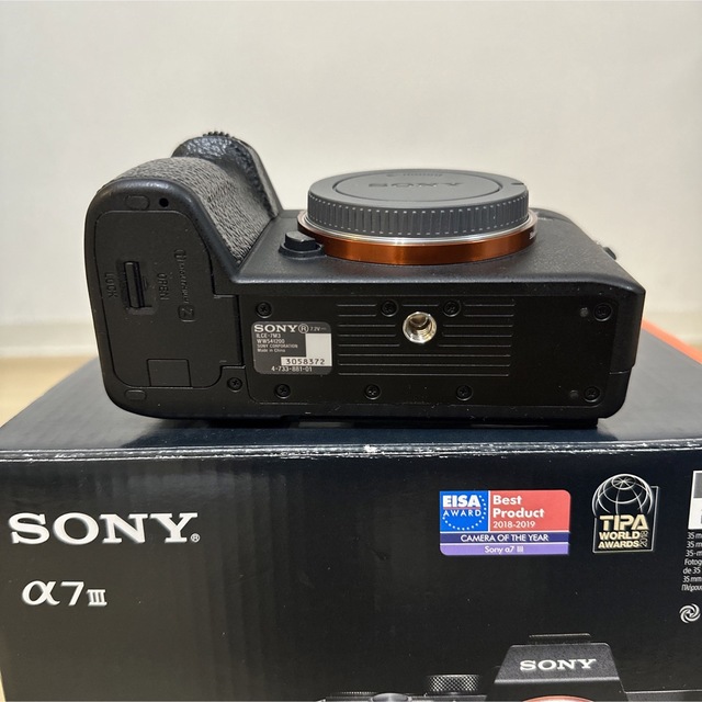 極美品 SONY α7 Ⅲ カメラ ILCE-7M3Kシャッター回数1673