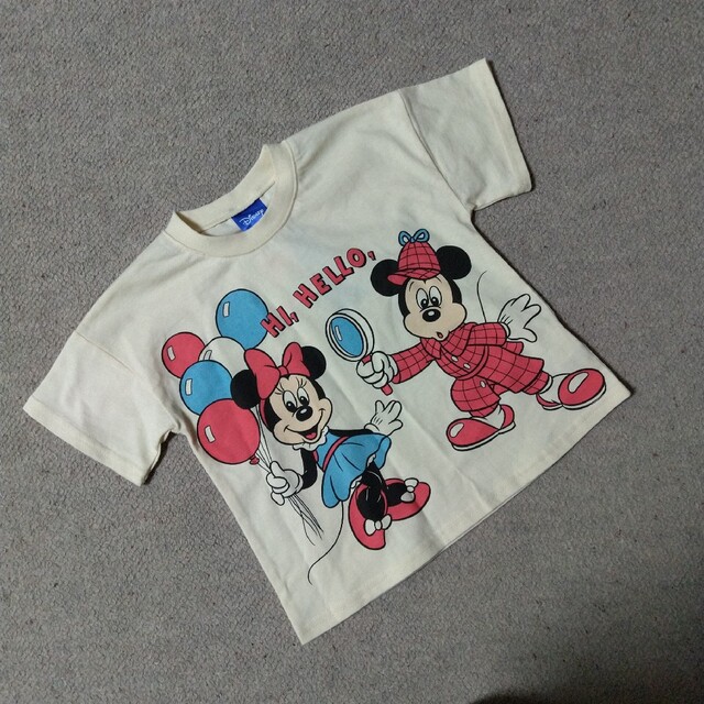 ディズニーTシャツ 100 キッズ/ベビー/マタニティのキッズ服男の子用(90cm~)(ブラウス)の商品写真