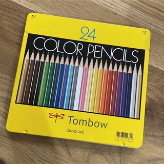 トンボエンピツ(トンボ鉛筆)のトンボ鉛筆 色鉛筆 COLOR PENCILS 24色(色鉛筆)