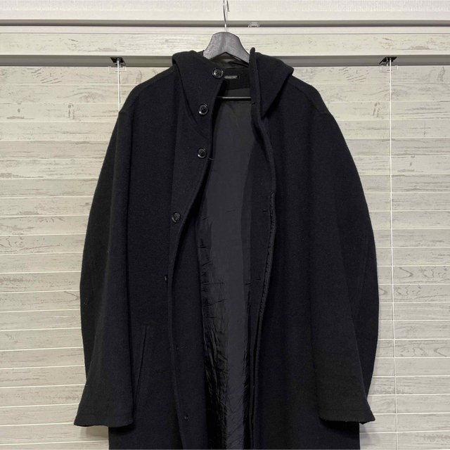 19AW Yohji yamamoto POUR HOMME フードコート 3