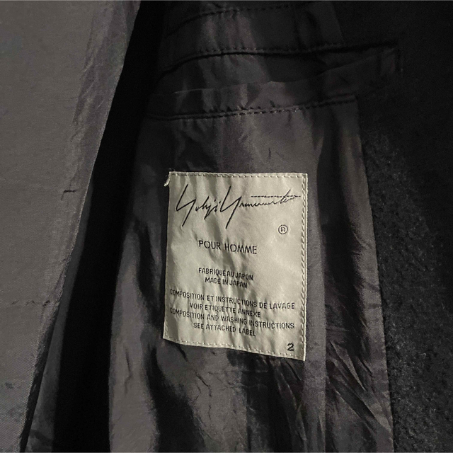 19AW Yohji yamamoto POUR HOMME フードコート 7