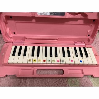 ヤマハ(ヤマハ)のYAMAHA  ピアニカ  鍵盤ハーモニカ　ピンク　P-32DP(その他)