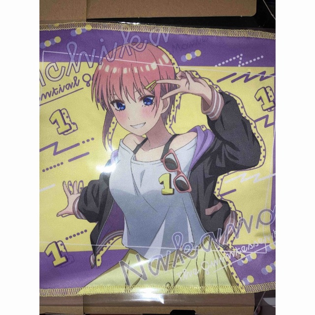 五等分の花嫁　マイクロファイバークロス　一花 エンタメ/ホビーのアニメグッズ(その他)の商品写真