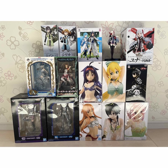 ソードアートオンライン SAO フィギュア 14体セット 13体新品未開封