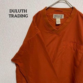 DuluthTrading ダールストレーティング プルオーバー ナイロン 無地(ナイロンジャケット)