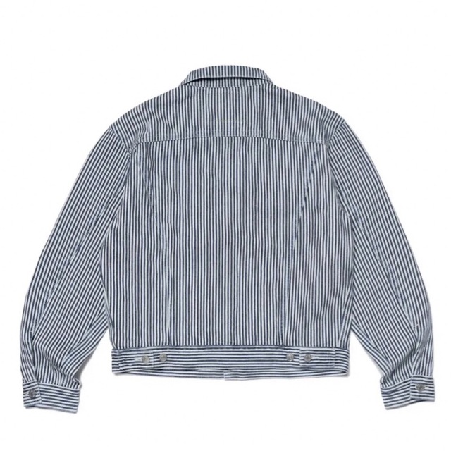 HUMAN MADE(ヒューマンメイド)のLEVI'S NIGO 557XX HICKORY STRIPE TRUCKER メンズのジャケット/アウター(Gジャン/デニムジャケット)の商品写真