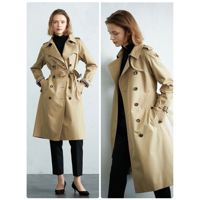 Aquascutum BASIC TRENCH COAT LONG新品未使用