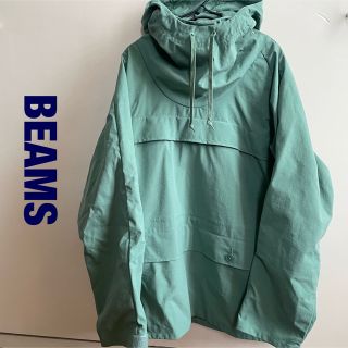 ビームスプラス(BEAMS PLUS)のBEAMS PLUS ユーロアノラック　2.5レイヤー　パーカー　グリーン (マウンテンパーカー)