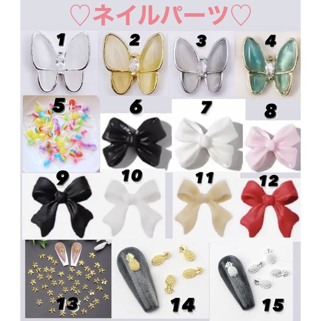 ②ネイルチップ ハンドメイド マグネット ベージュシルバーの通販 by m's shop|ラクマ