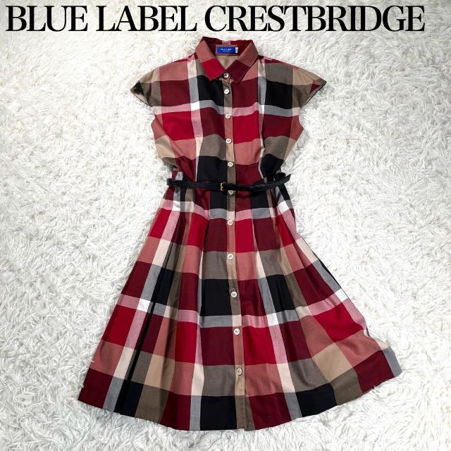 BLUE LABEL CRESTBRIDGE - 【極美品】ブルーレーベルクレストブリッジ 