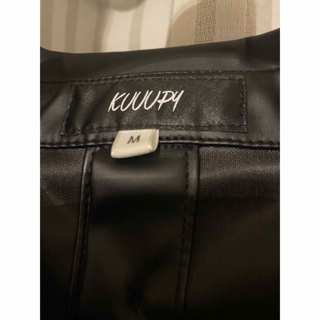 yuriika様専用【完売品】KUUUPY 背面比翼シンセティックレザーシャツ
