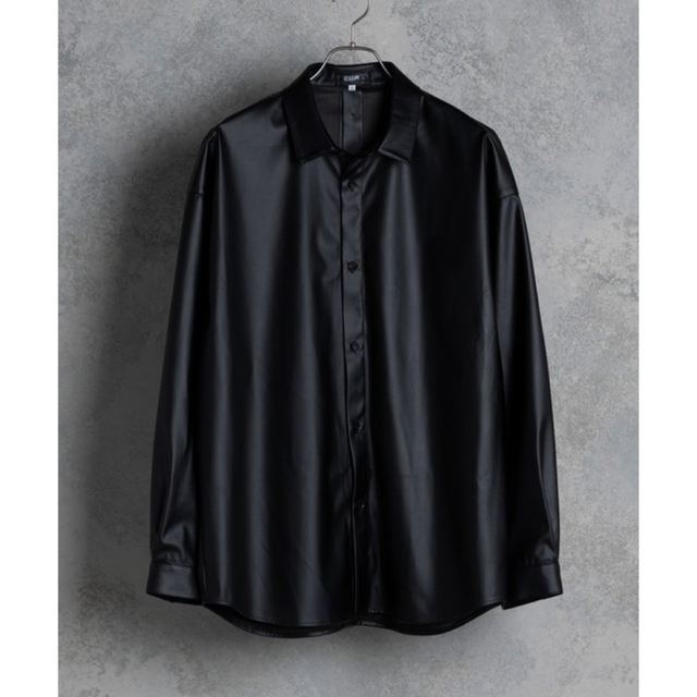 yuriika様専用【完売品】KUUUPY 背面比翼シンセティックレザーシャツ | フリマアプリ ラクマ