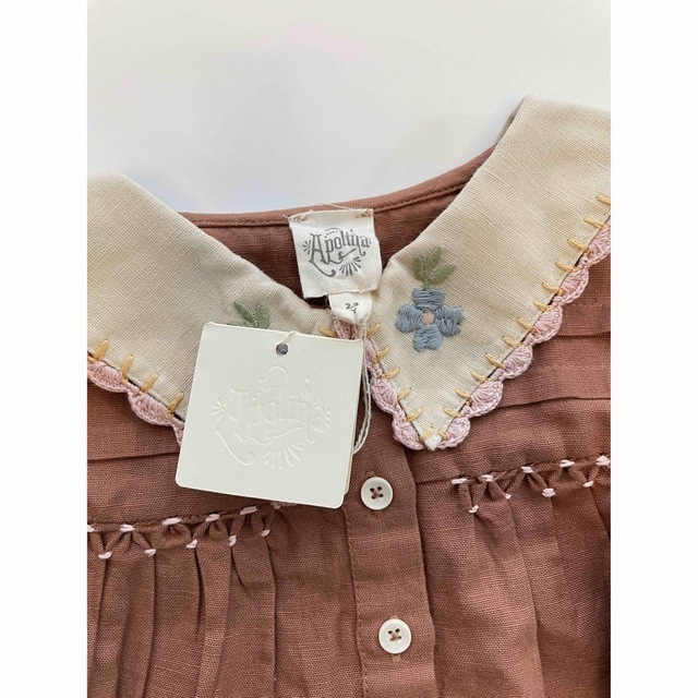 Caramel baby&child - 【apolina】Bette Blouse - Chocolate 2 Caramel baby&child - 【apolina】Bette Blouse - Chocolate 2