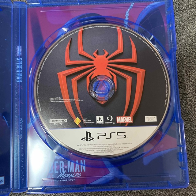 Marvel’s Spider-Man： スパイダーマンマイルズモラレスPS5 エンタメ/ホビーのゲームソフト/ゲーム機本体(家庭用ゲームソフト)の商品写真