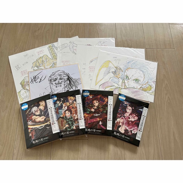 鬼滅の刃 遊郭編  Blu-ray1～4巻セット全特典付きDVD