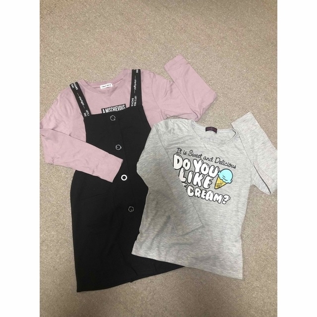 女の子　150  カットソー　ロンT キッズ/ベビー/マタニティのキッズ服女の子用(90cm~)(Tシャツ/カットソー)の商品写真