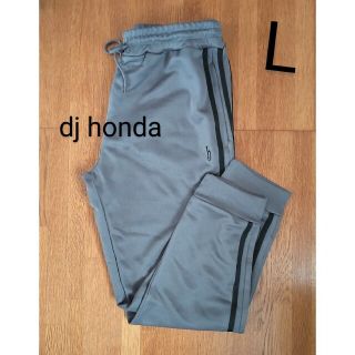 ディージェイホンダ(dj honda)の新品 dj honda ライン入りジョガーパンツ L グレー ジャージ(その他)