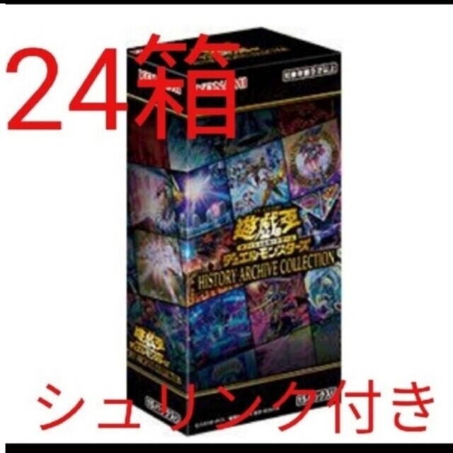 WETA遊戯王ヒスコレ遊戯王　ヒストリーアーカイブコレクション  box  24箱　未開封シュリンク付