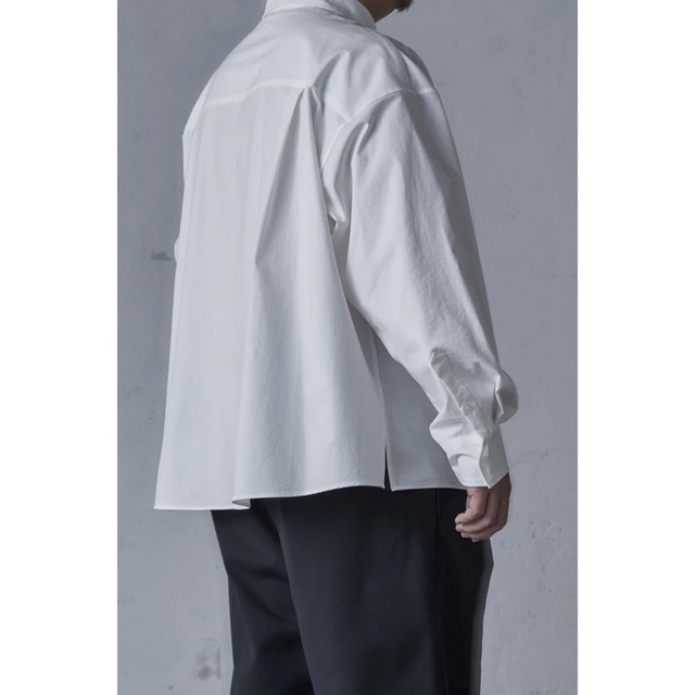 carorie カロリー　白シャツ　ビックサイズ　長袖　Lサイズ　完売商品