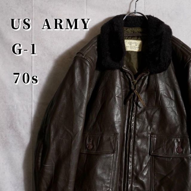 肩幅約47cm1972年実物本物【U.S.NAVY】 G-1 FLIGHT JACKET