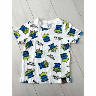 トイストーリー(トイ・ストーリー)のToy story⭐︎リトルグリーンメン 総柄 Tシャツ(Tシャツ/カットソー)