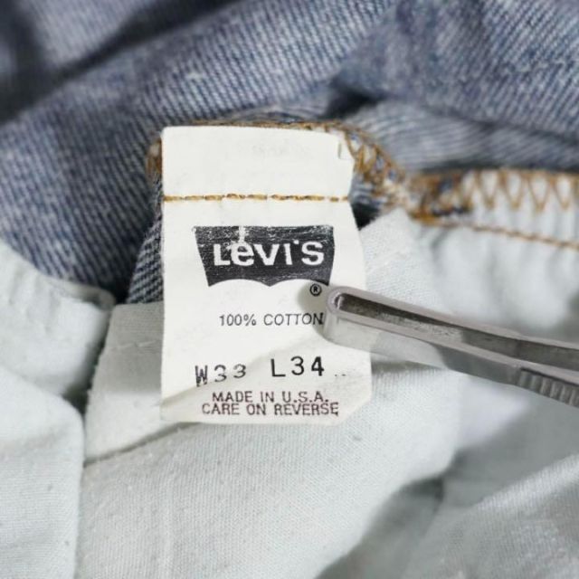 Levi's(リーバイス)の【ゴールデンサイズでUSA製！】リーバイス　501 デニムパンツ メンズのパンツ(デニム/ジーンズ)の商品写真